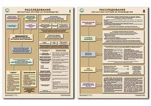 Плакаты по охране труда ГАСЗНАК ГАС-П2-РНС Расследование насчастных случаев на производстве 2 л.А2 (Бумага)