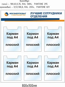 Стенд Лучшие сотрудники отделения